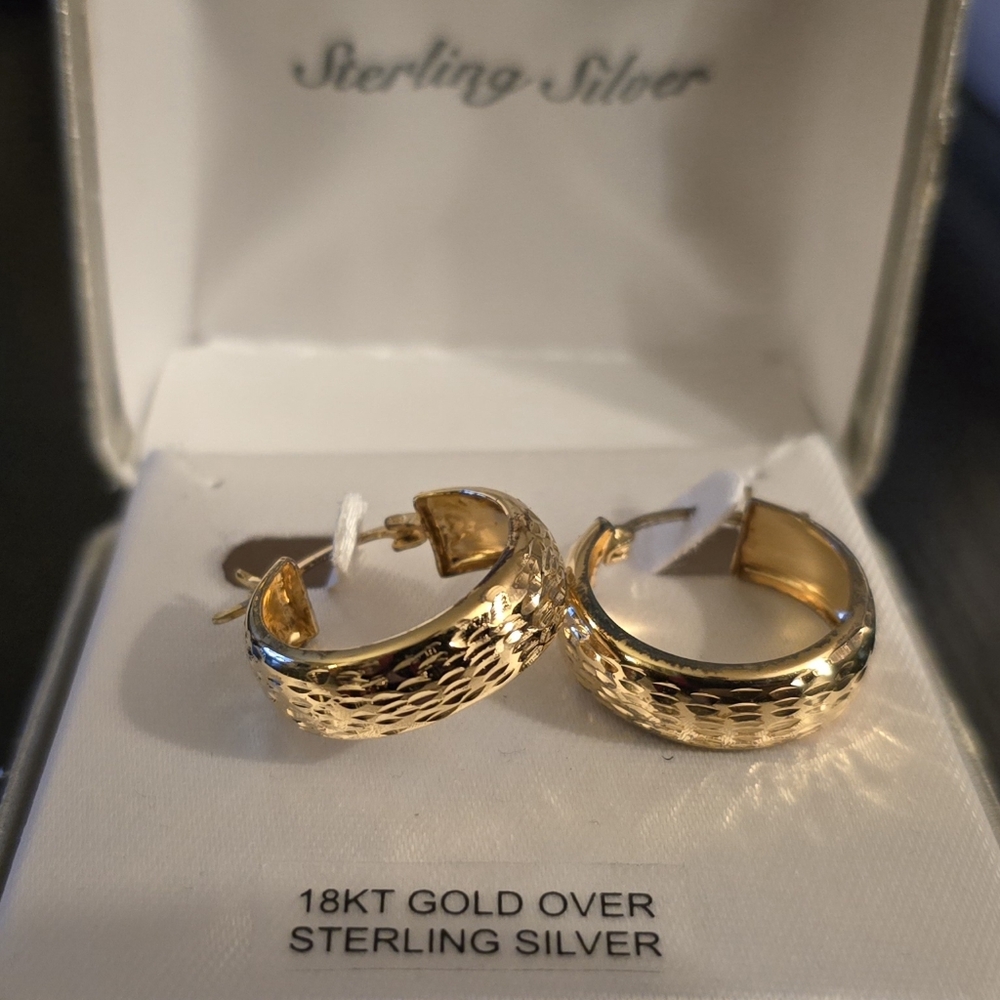 Gold Hoops - image 1